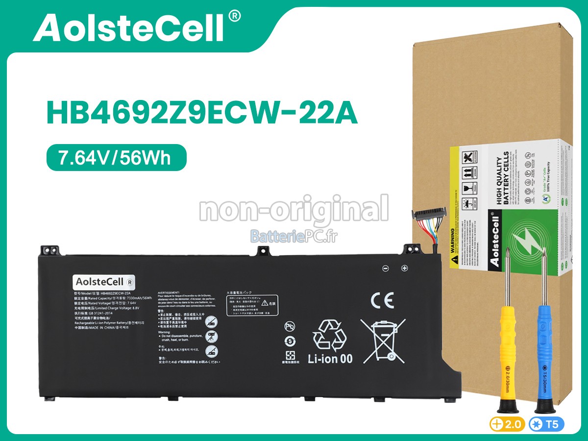 batterie pour Huawei MATEBOOK D15 (2020)