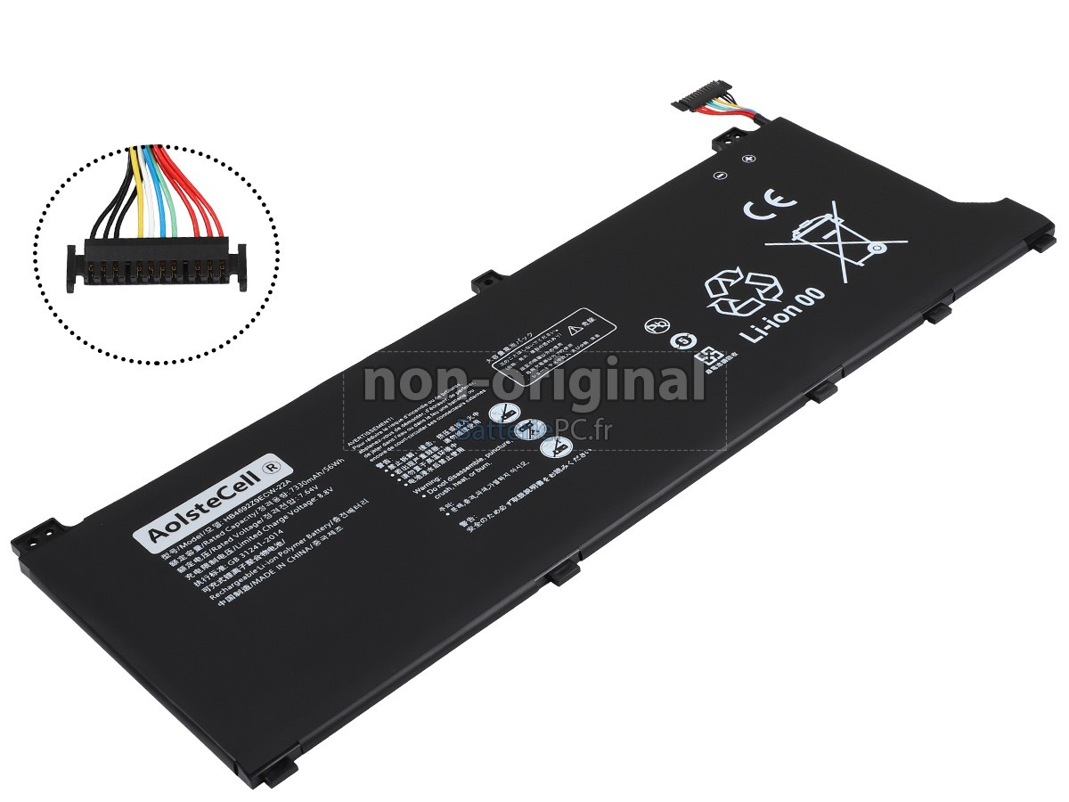 batterie pour Huawei MATEBOOK D15 (2020)
