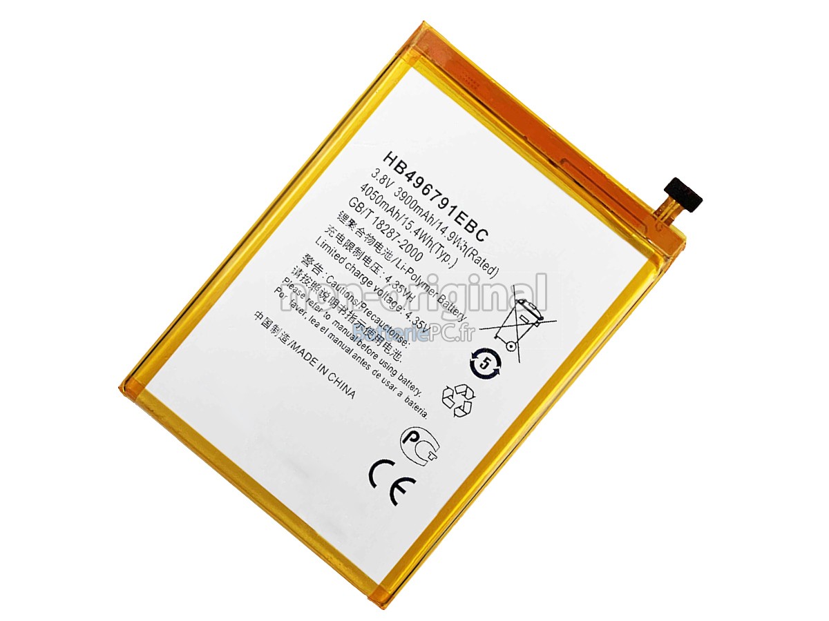 batterie pour Huawei HB496791EBC