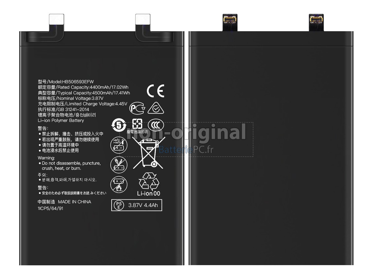 batterie pour Huawei NOVA 10 PRO