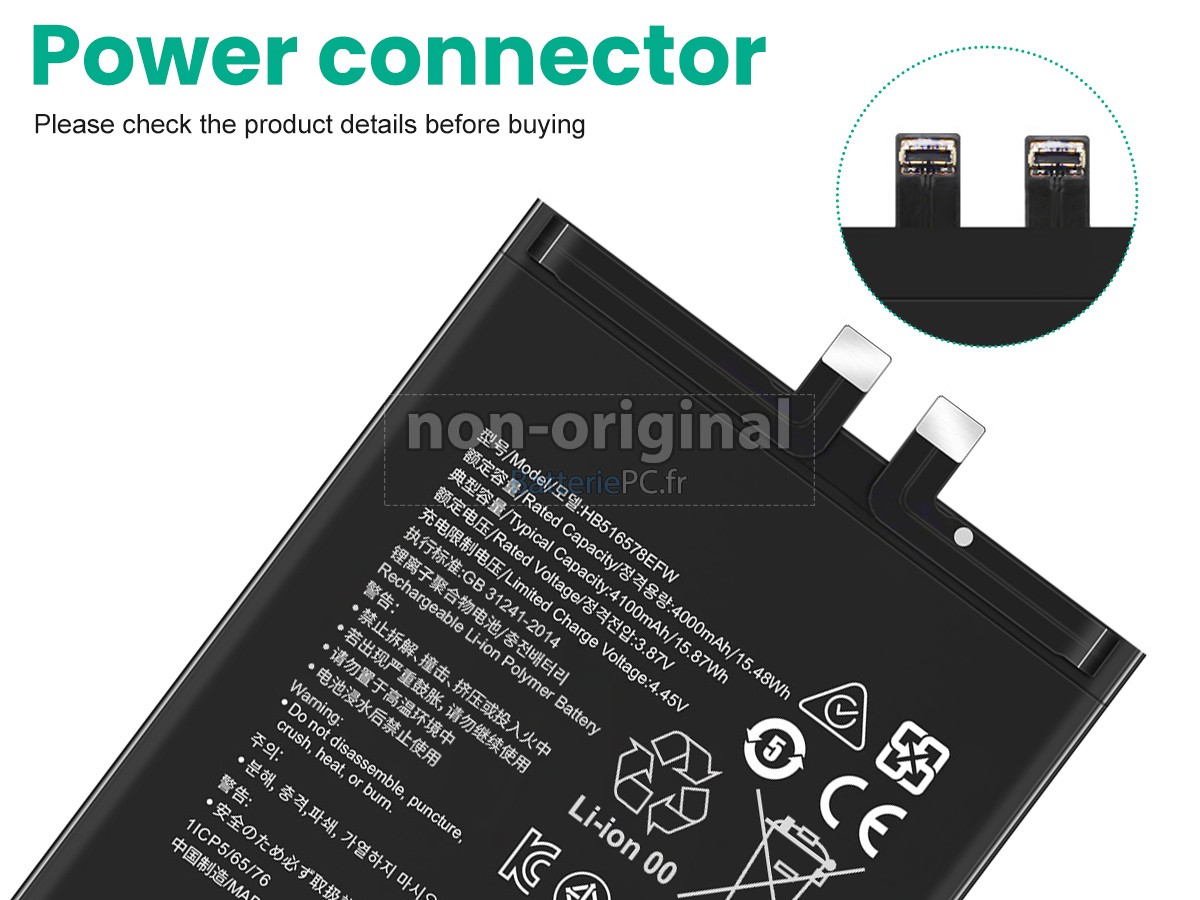 batterie pour Huawei P50