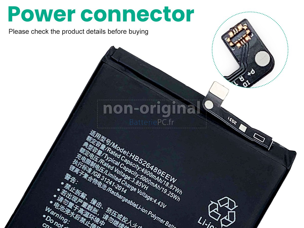 batterie pour Huawei Y6P