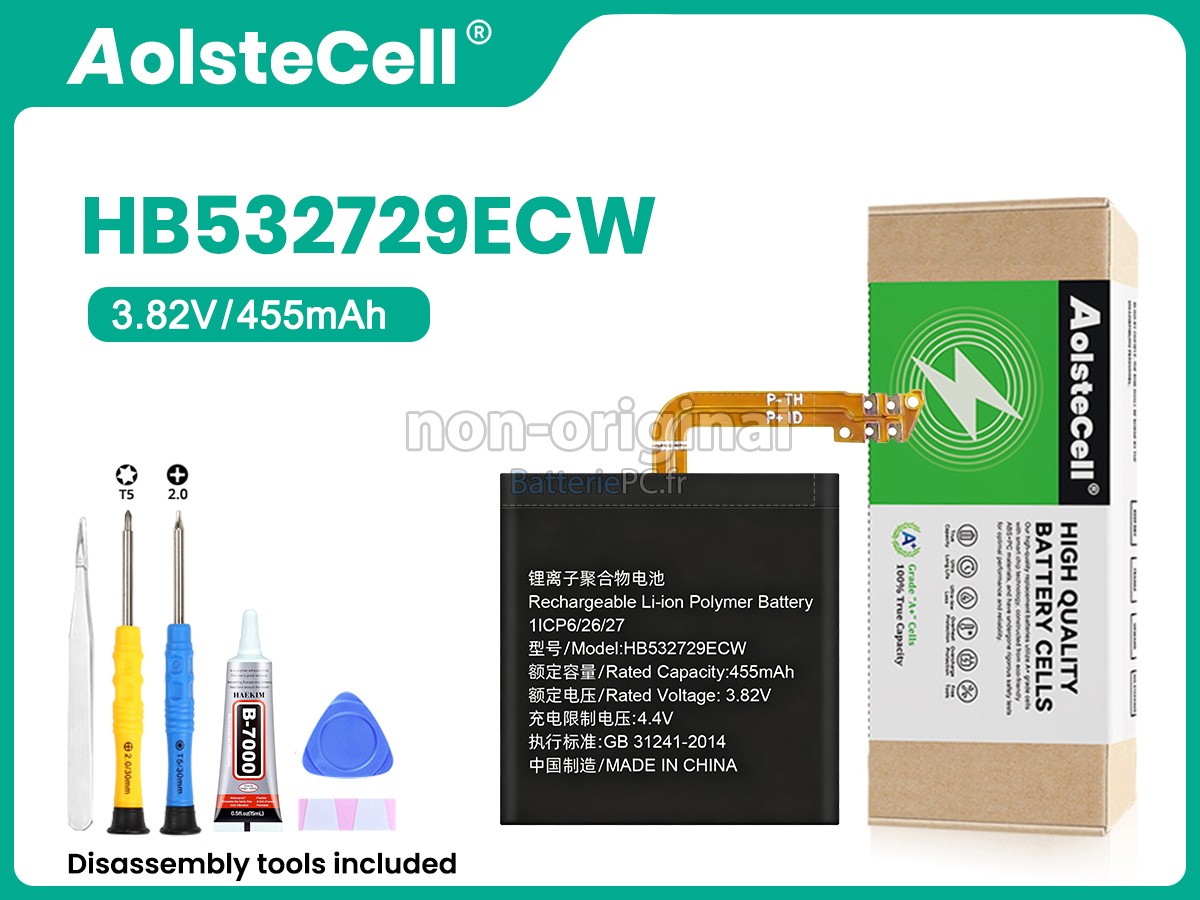 batterie pour Huawei WATCH GT2 46MM