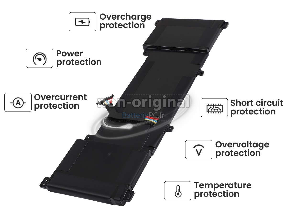 batterie pour Huawei MATEBOOK 16 CREM-WFG9