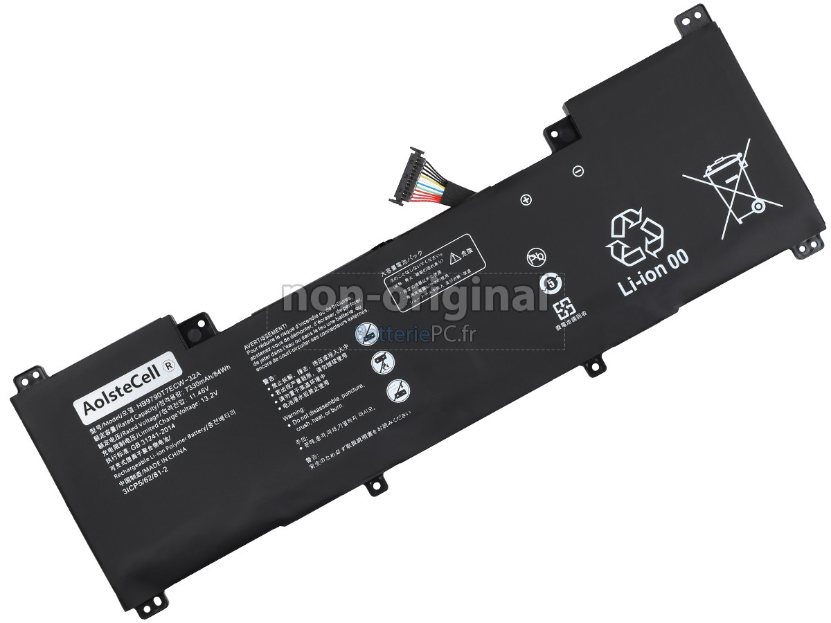 batterie pour Huawei MATEBOOK 16 CREM-WFG9