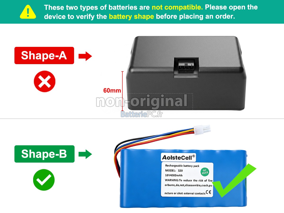batterie pour Husqvarna AUTOMOWER 440 2018