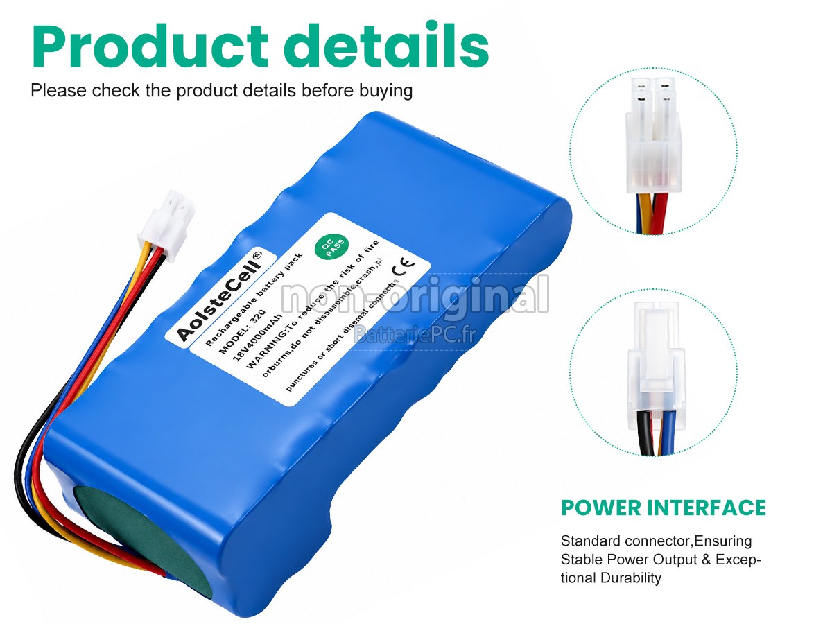 batterie pour Husqvarna AUTOMOWER 440 2018