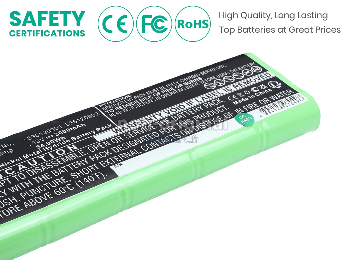 batterie pour Husqvarna 540 05 96-02