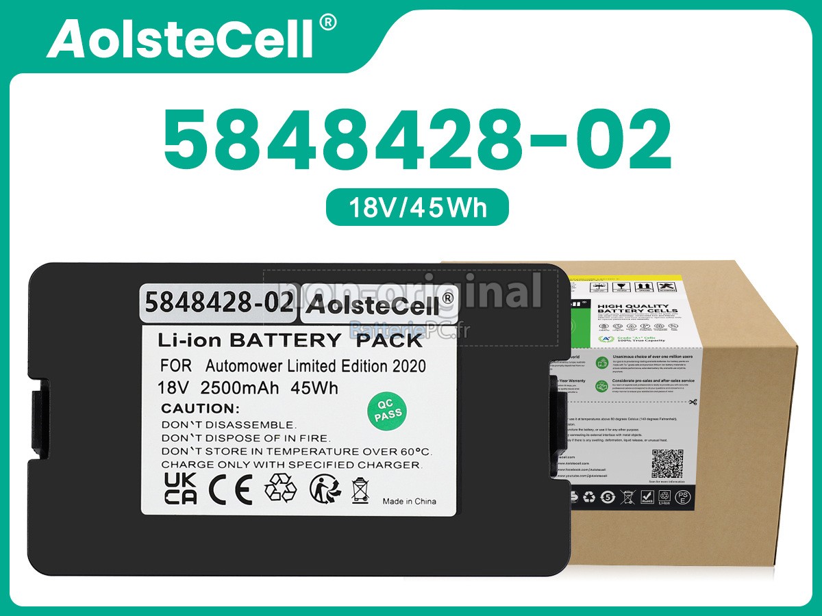 batterie pour Husqvarna AUTOMOWER 520 2021