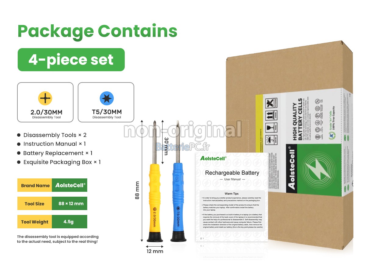 batterie pour Ifunk 299183