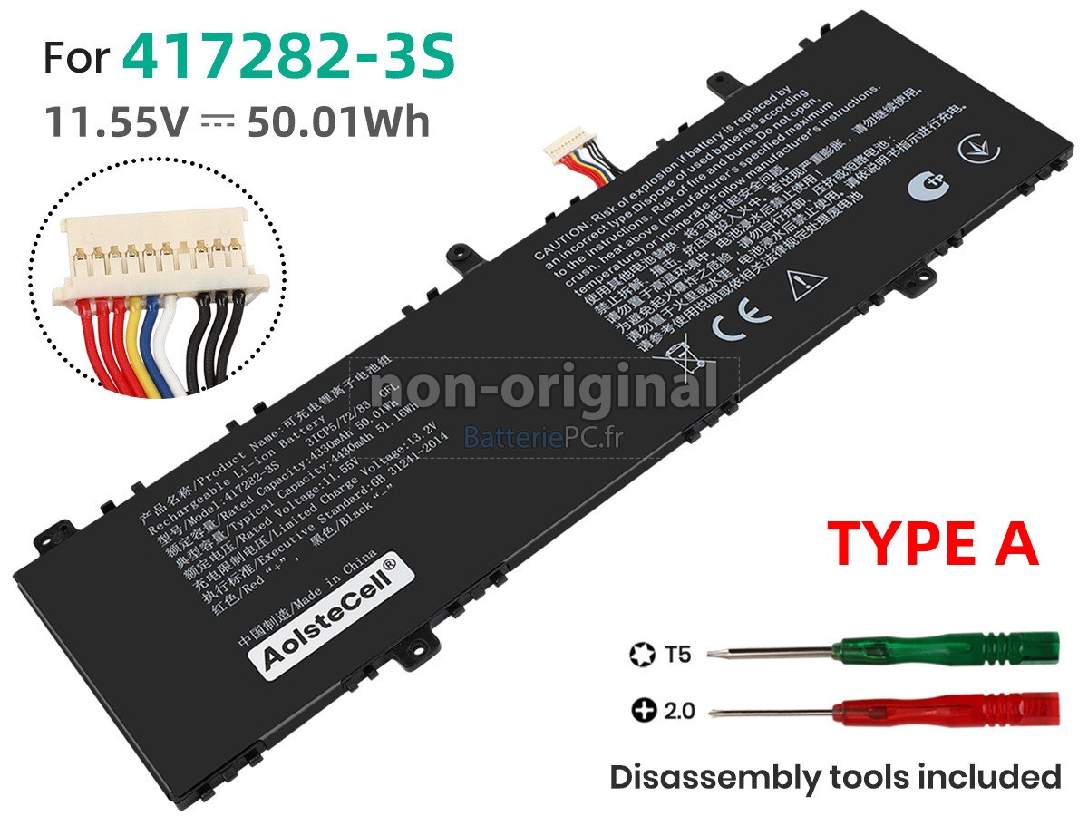 batterie pour Infinix 417282-3S