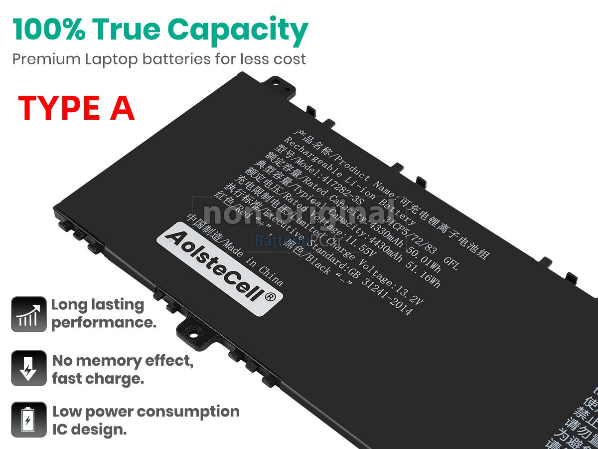 batterie pour Infinix 417282-3S