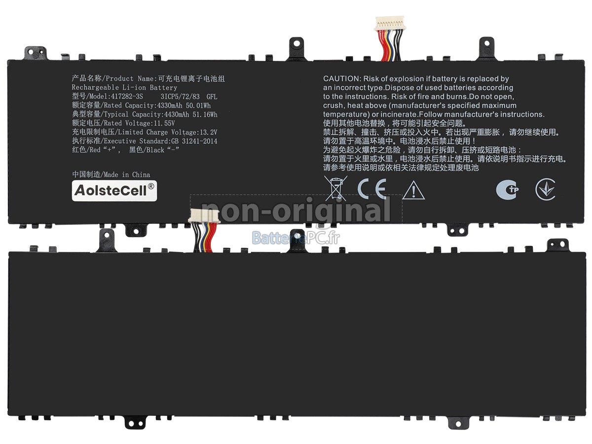 batterie pour Infinix 417282-3S