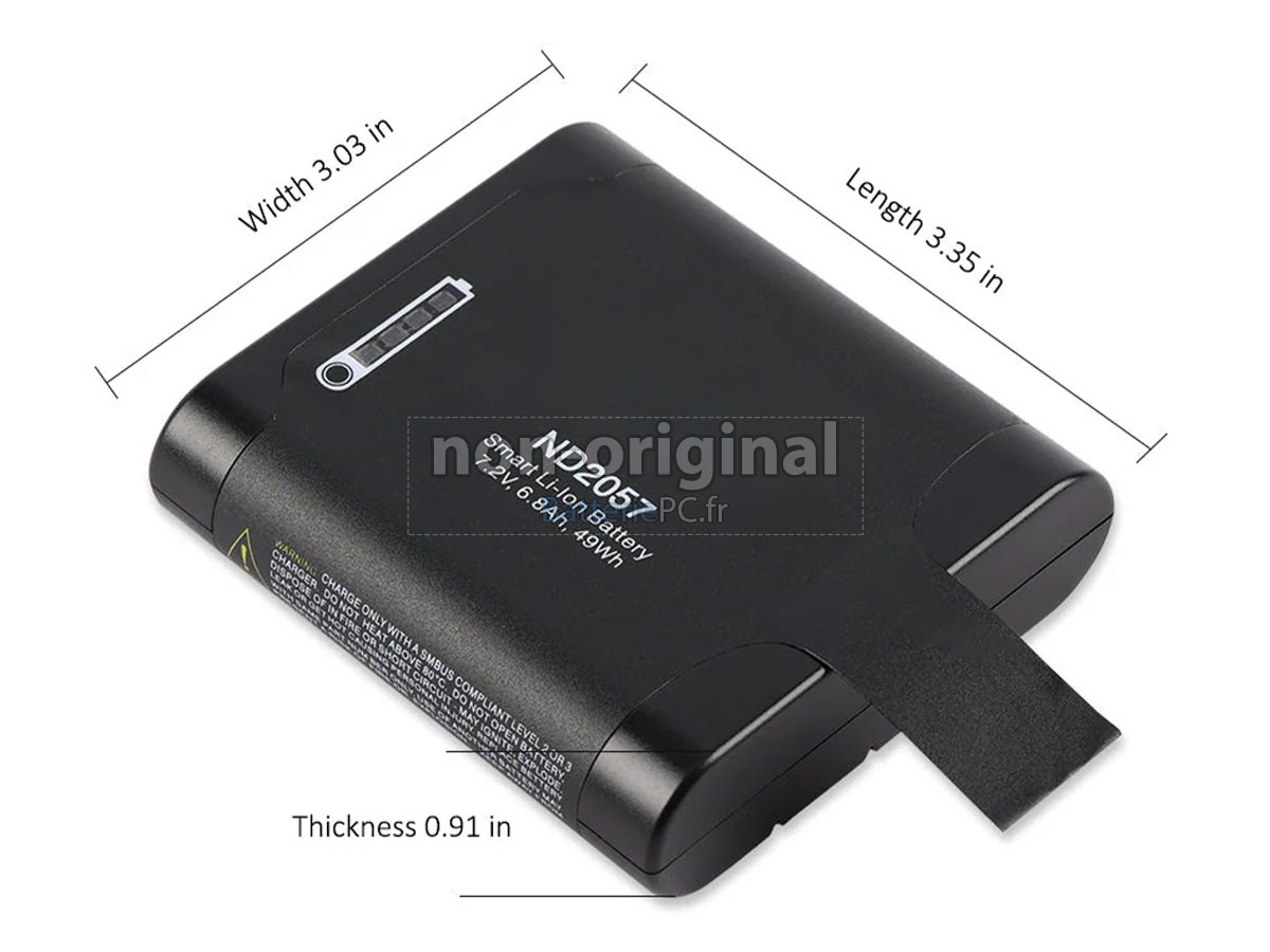 batterie pour Inspired Energy ND2057HD29