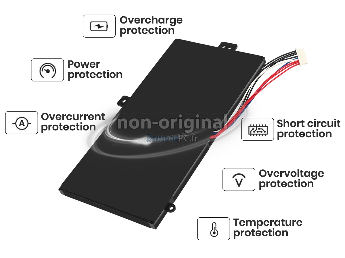 batterie pour INSYS U627872PV-2S1P