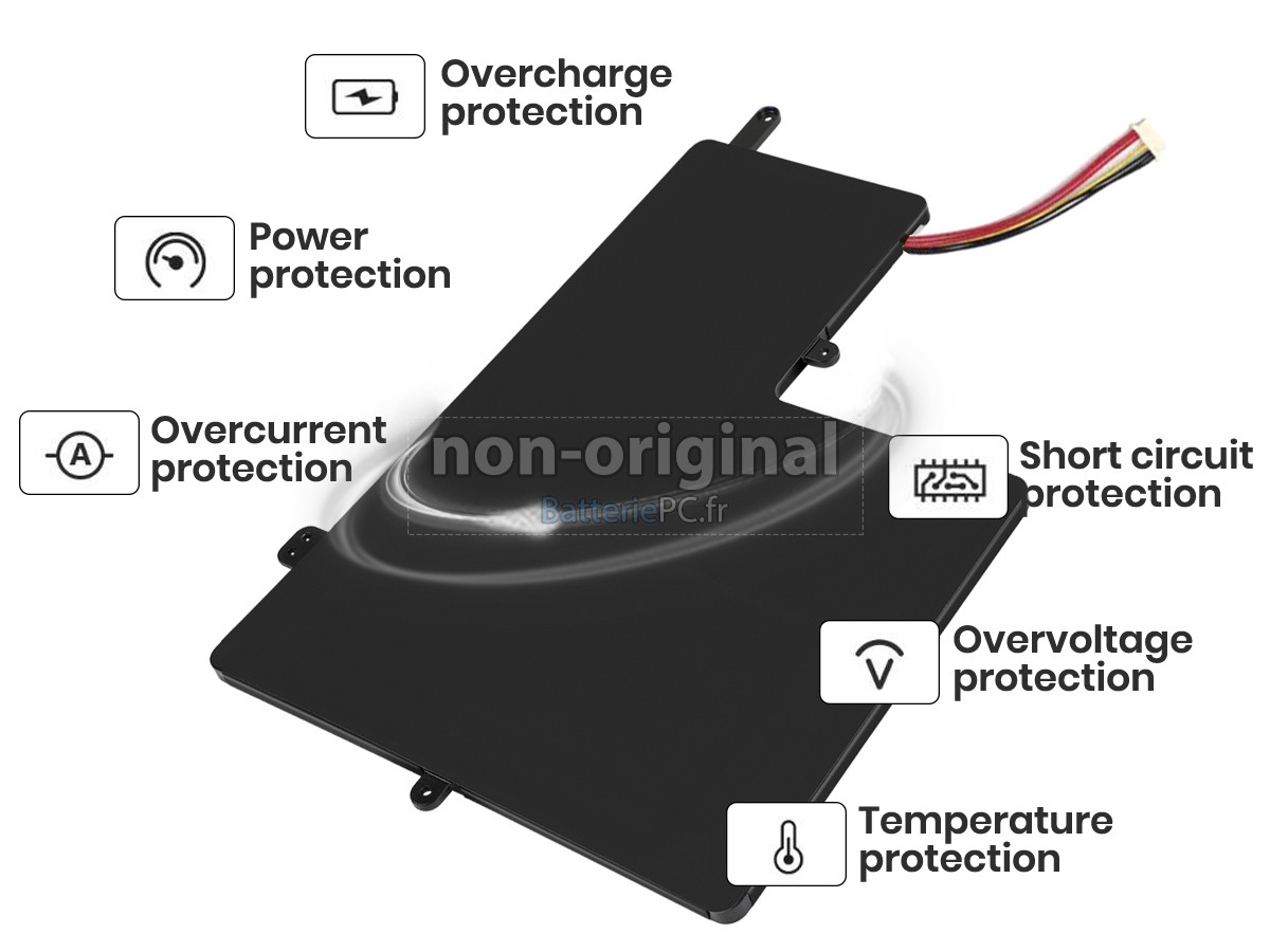batterie pour IPASON MAXBOOK P2 PRO P157ABN5A