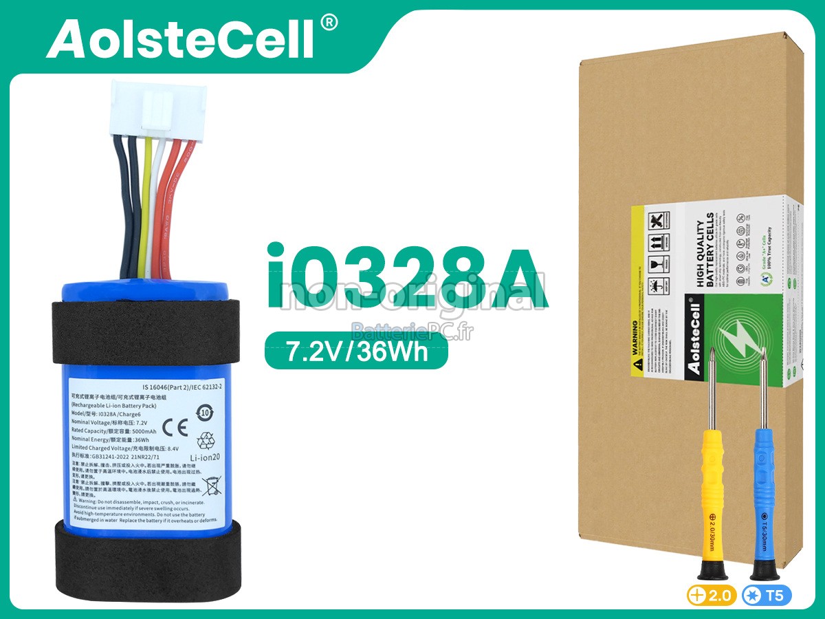 batterie pour JBL CHARGE 6