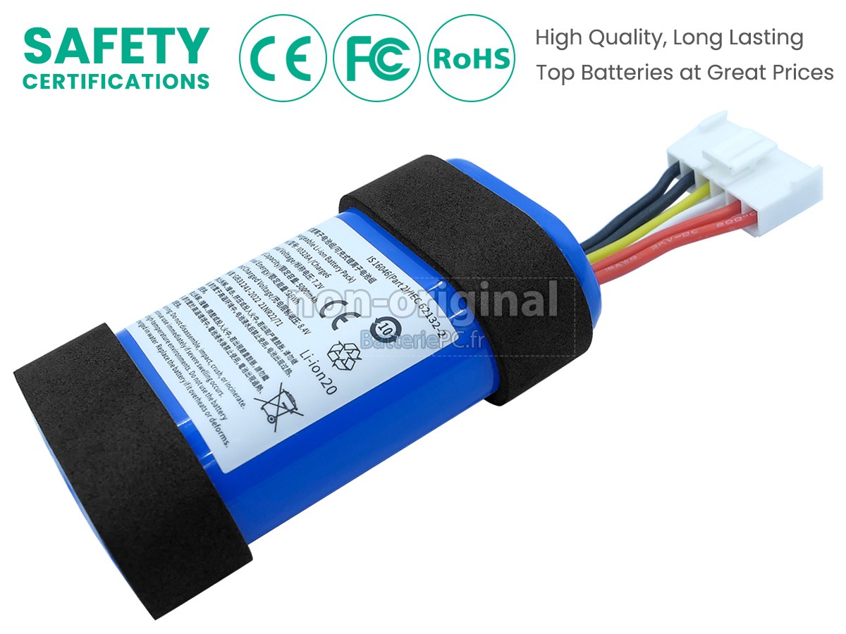 batterie pour JBL CHARGE 6