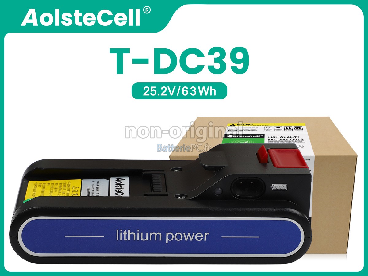 batterie pour JIMMY T-DC39