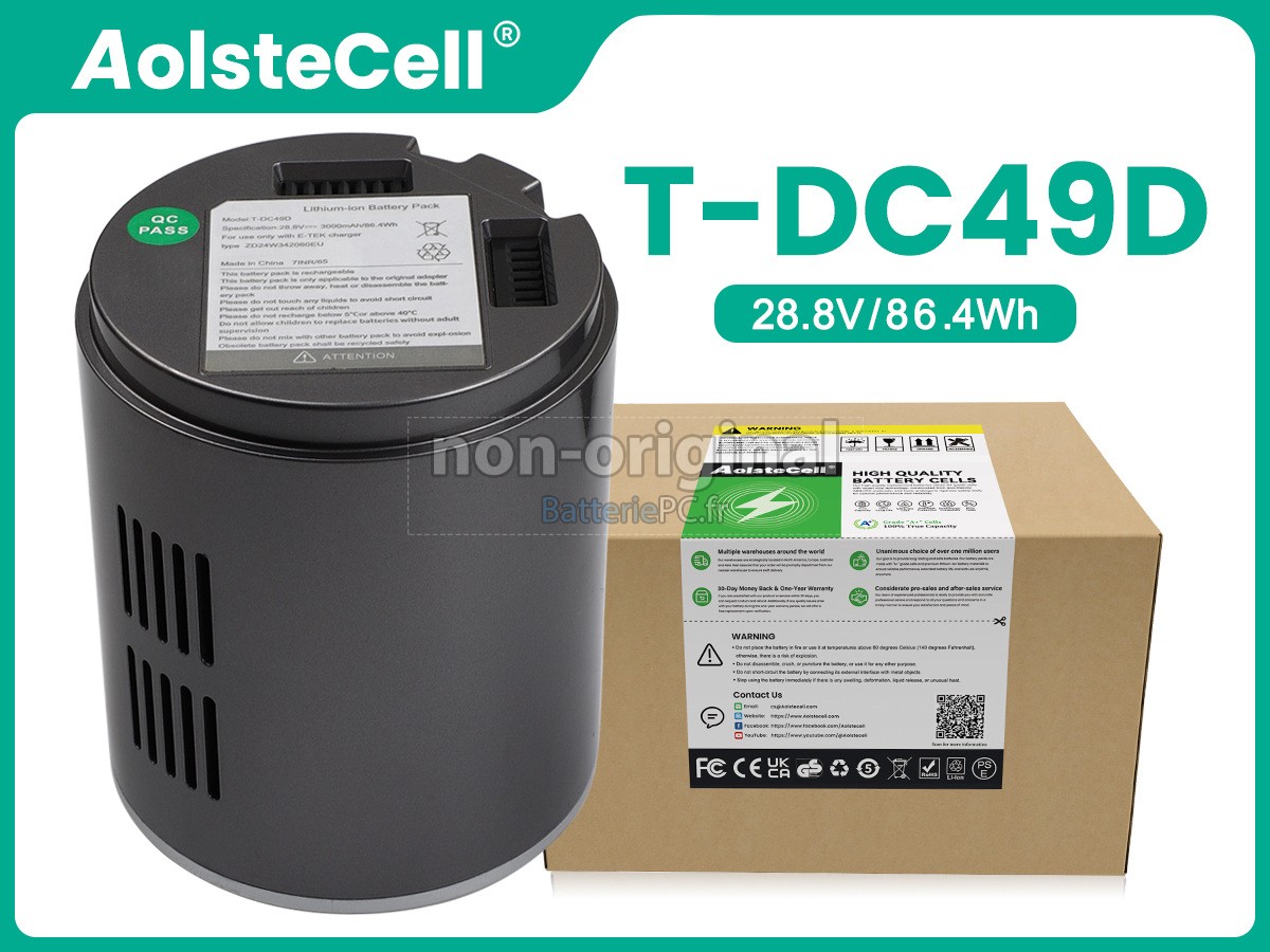 batterie pour JIMMY B0NJ1760003R