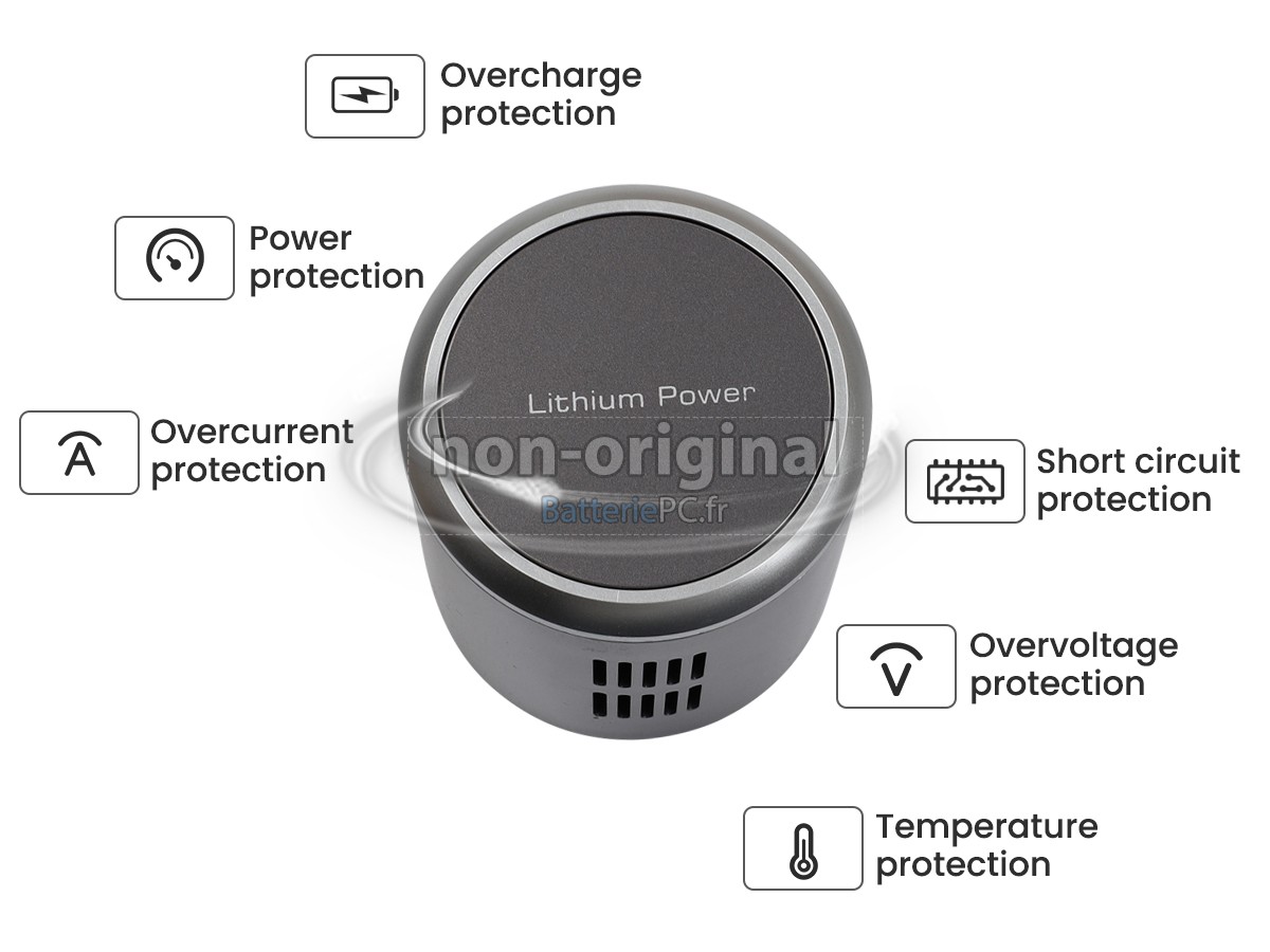 batterie pour JIMMY B0NJ1760003R