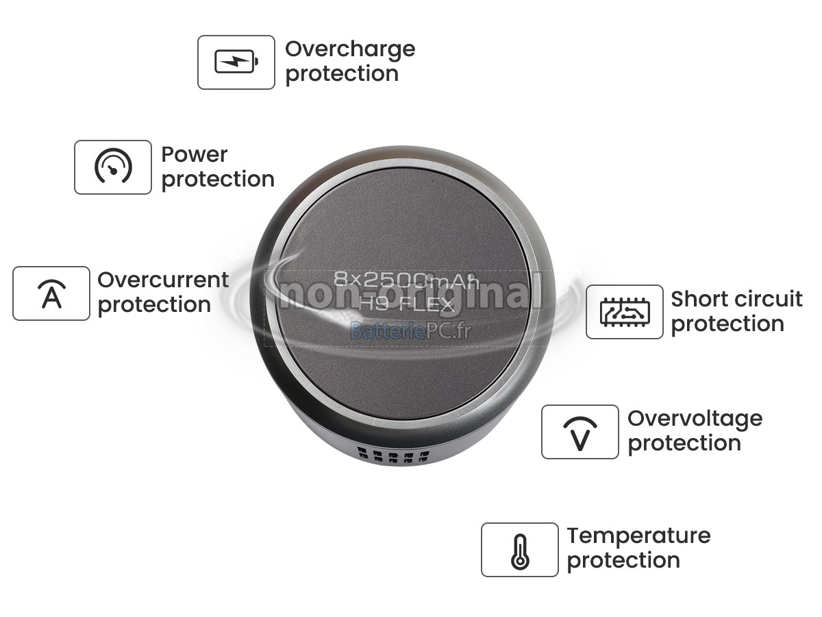 batterie pour JIMMY H9 FLEX