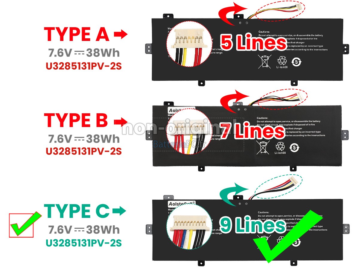 batterie pour Jumper SMARTBOOK 141 C5