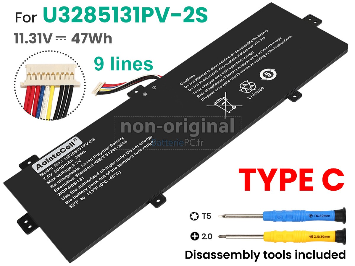 batterie pour Jumper SMARTBOOK 141 C5