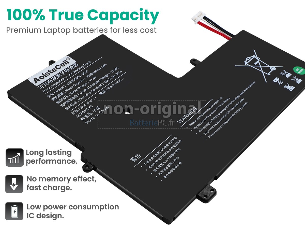 batterie pour Jumper U489566PV-3S1P