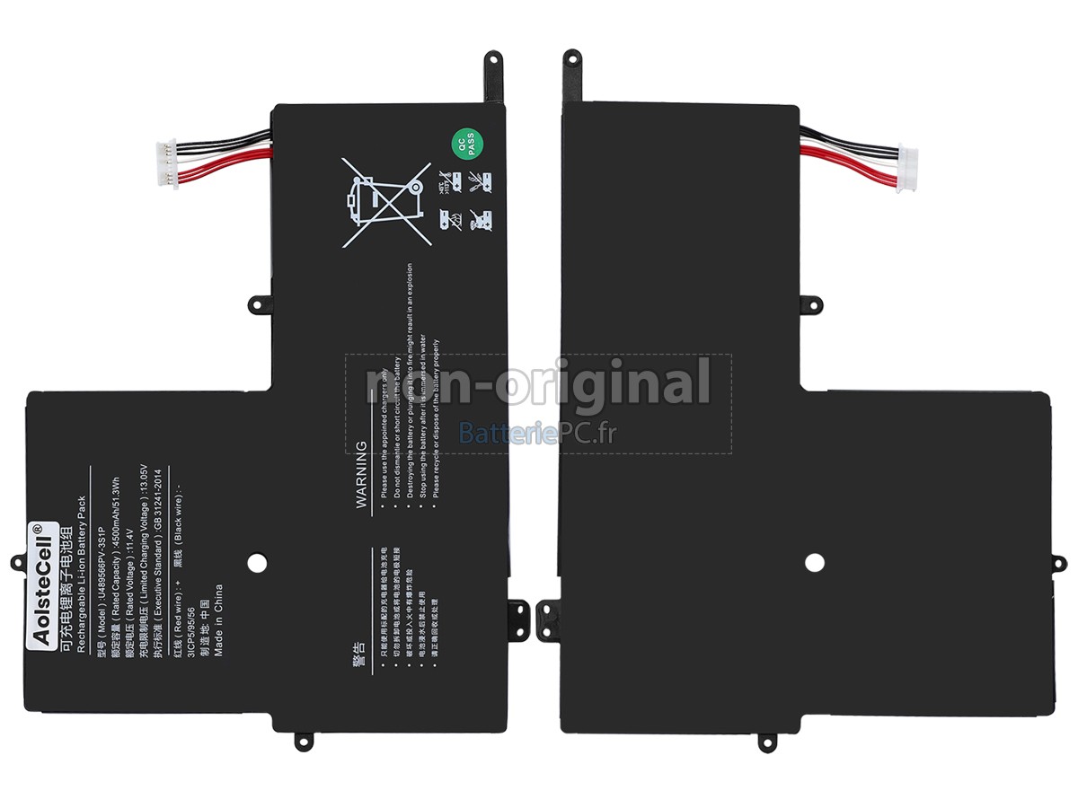 batterie pour Jumper U489566PV-3S1P