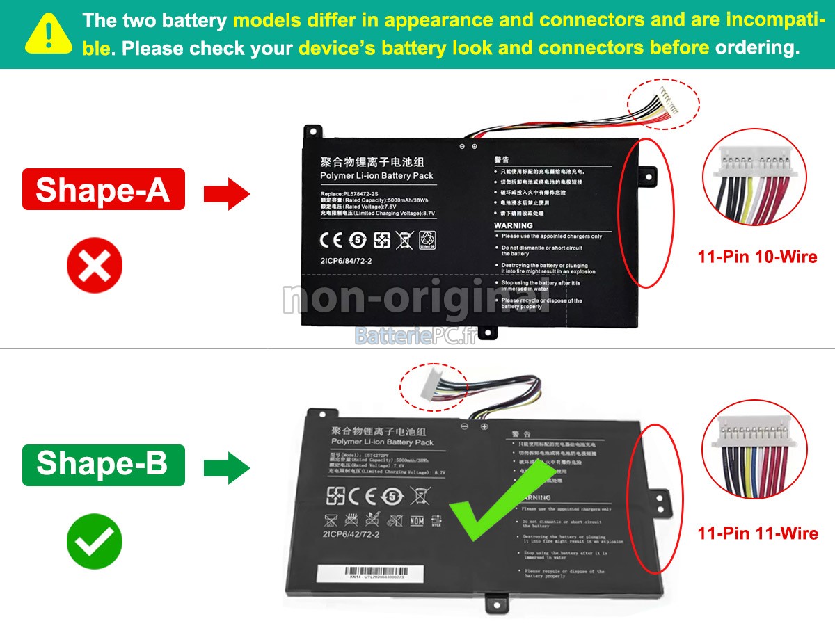 batterie pour Jumper 574272