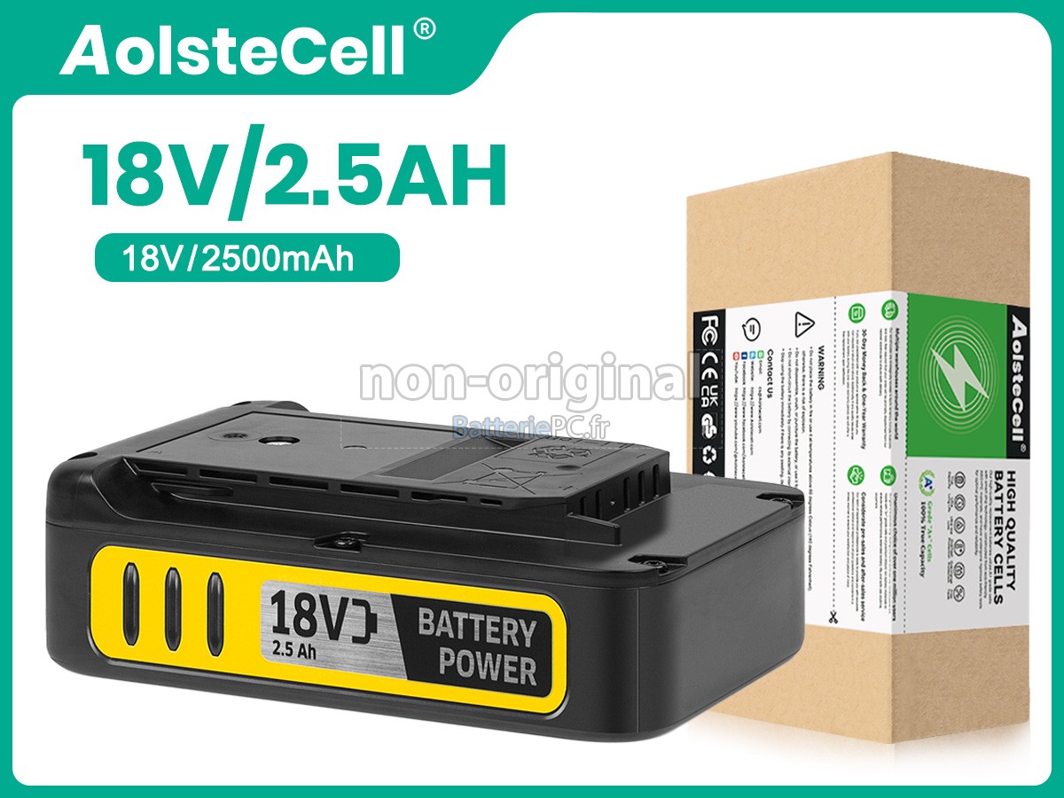 batterie pour Karcher 18V 2.5AH