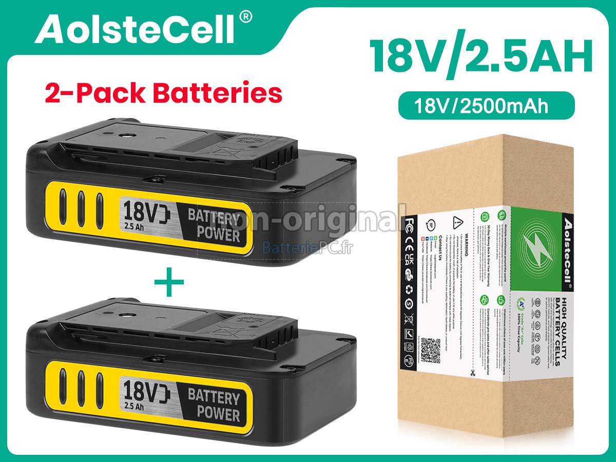 batterie pour Karcher 18V 2.5AH