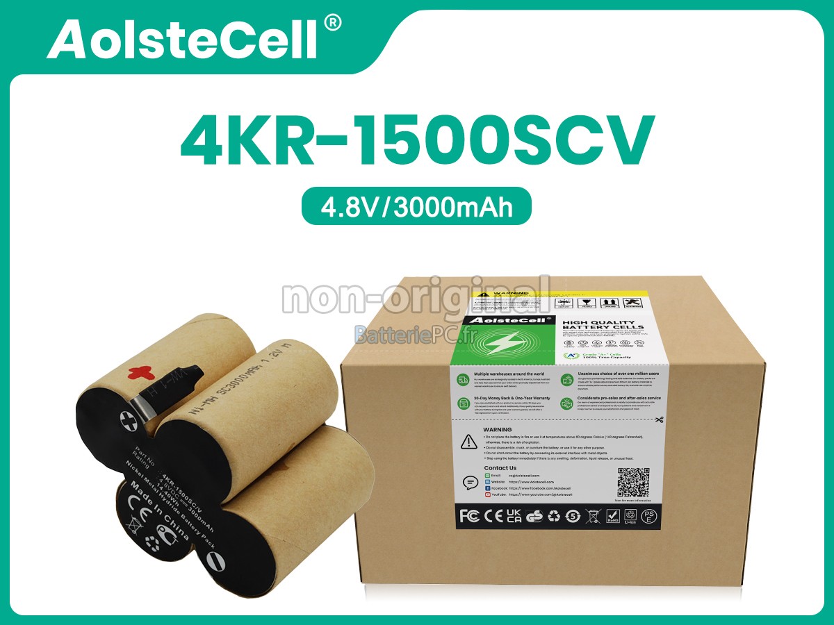 batterie pour Karcher 4KR-1500SC/V