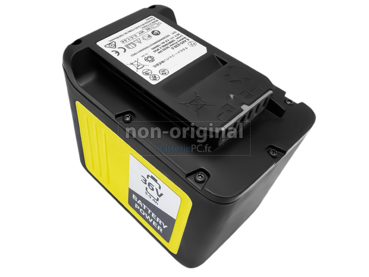 batterie pour Karcher WD 3