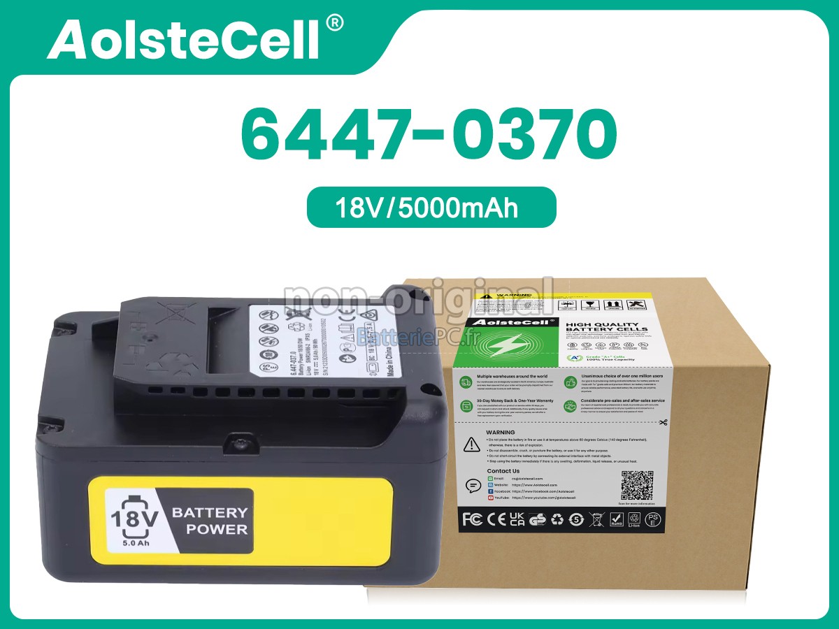 batterie pour Karcher BLV 18-200