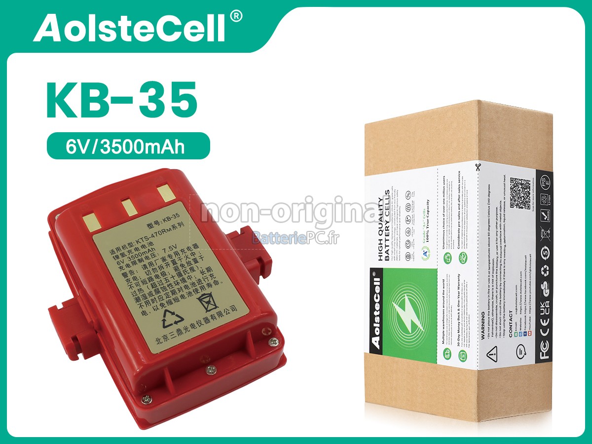 batterie pour Kolida KTS-470RM