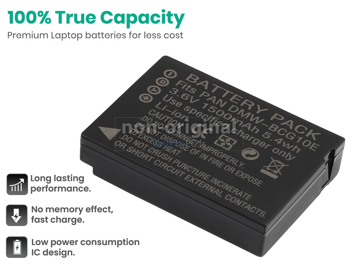 batterie pour Leica V-LUX 30