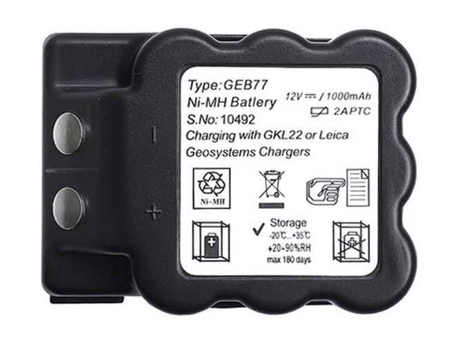 Batterie compatible pour Leica GEB77