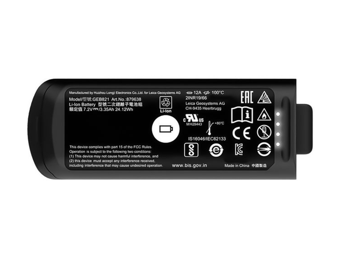 Batterie compatible pour Leica GEB821