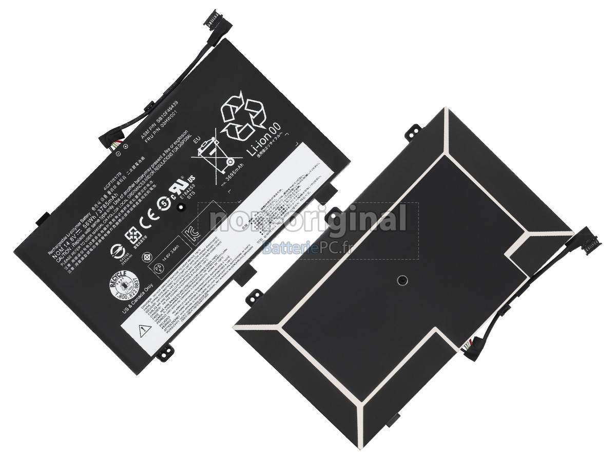 batterie pour Lenovo ThinkPad YOGA 14-20DM003V++