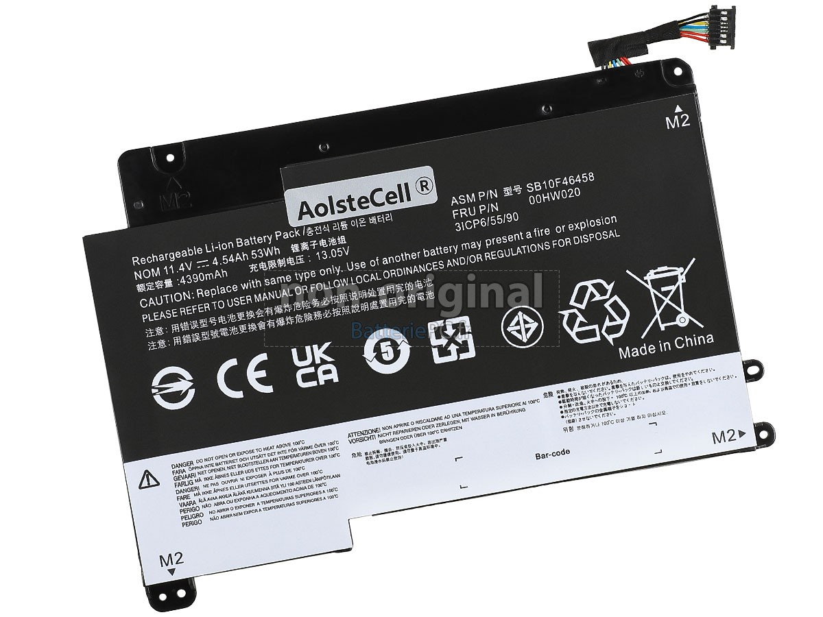 batterie pour Lenovo ThinkPad YOGA 460-20ELS03A00