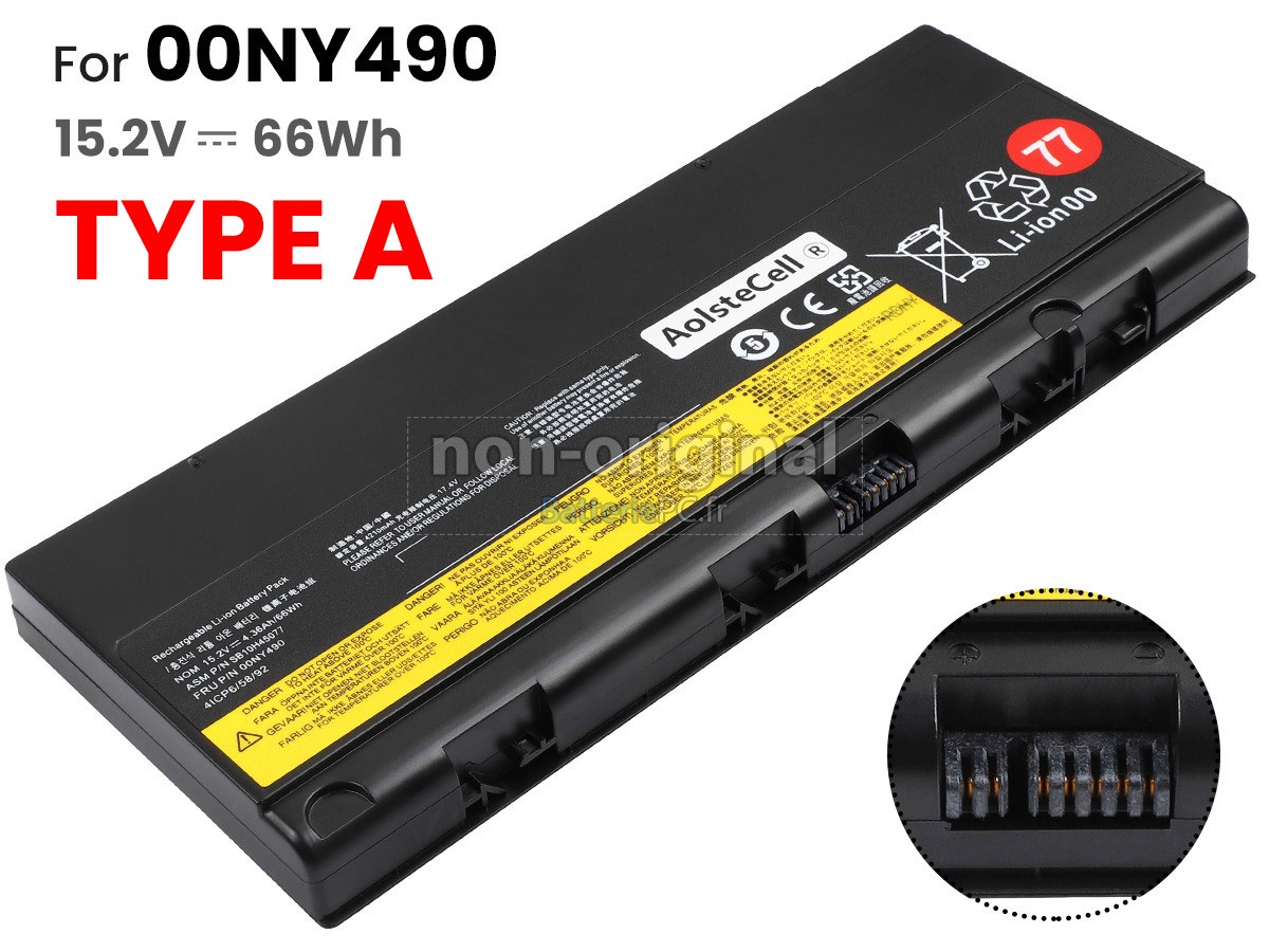 batterie pour Lenovo SB10H45077