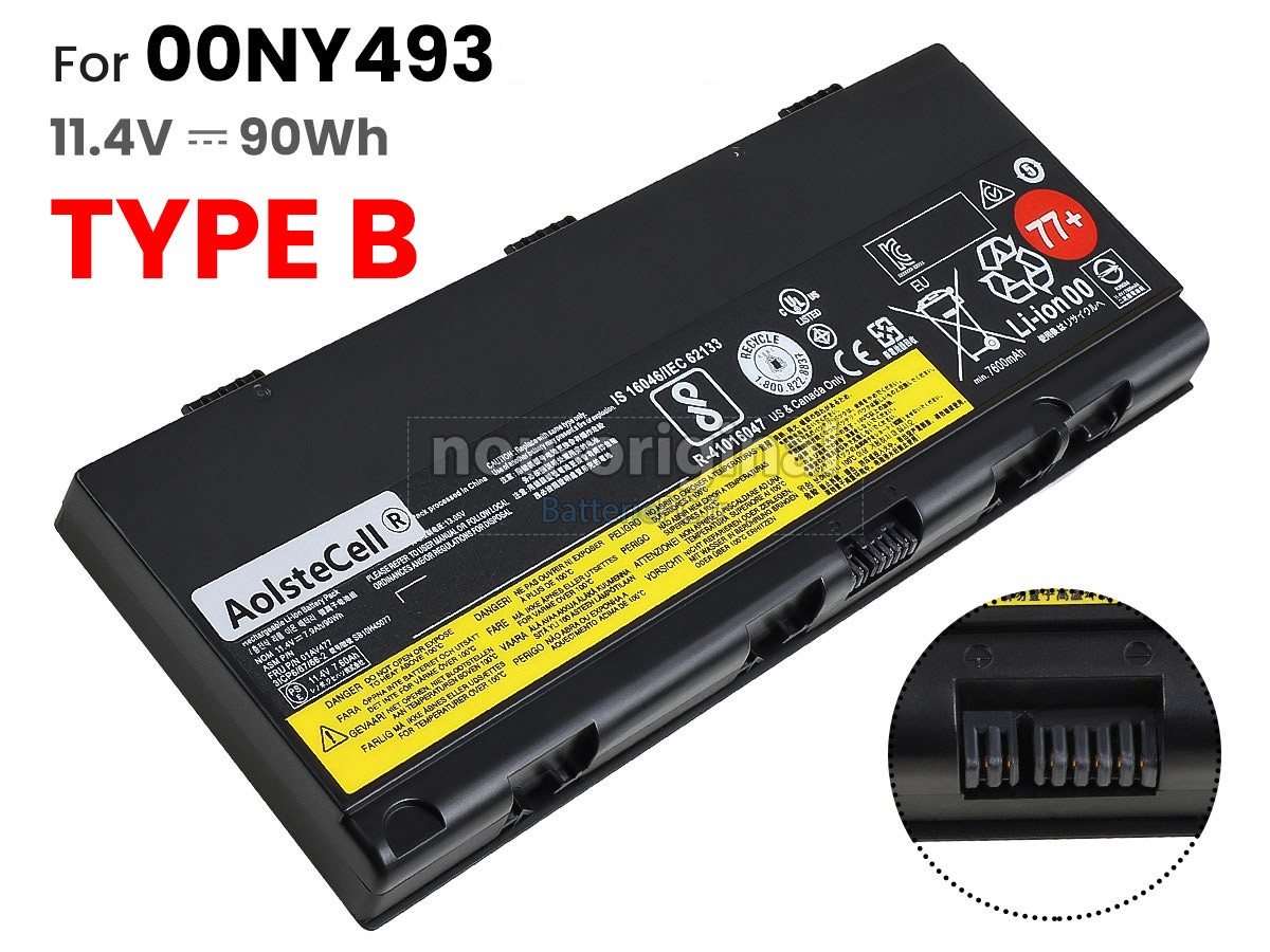 batterie pour Lenovo SB10H45077