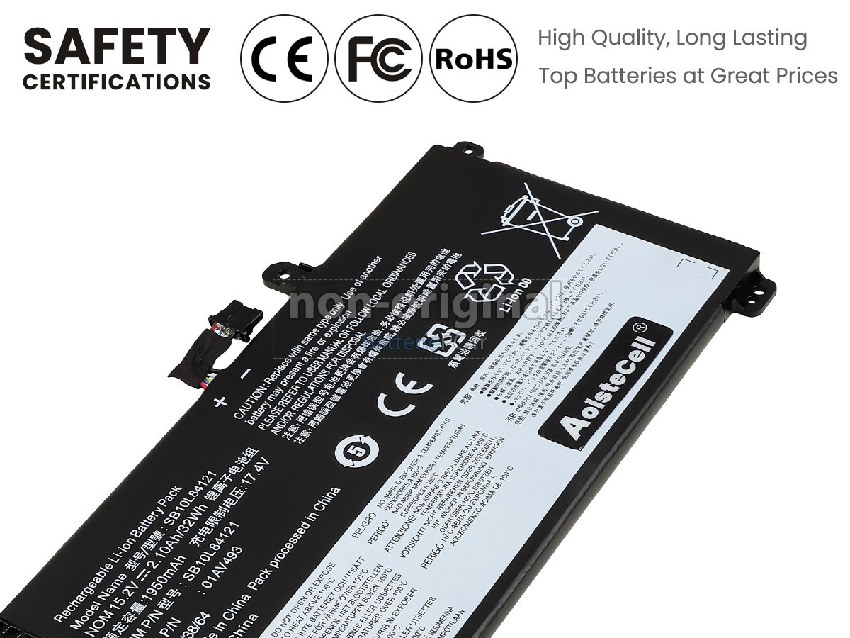 batterie pour Lenovo ThinkPad T570 20JW000DUS