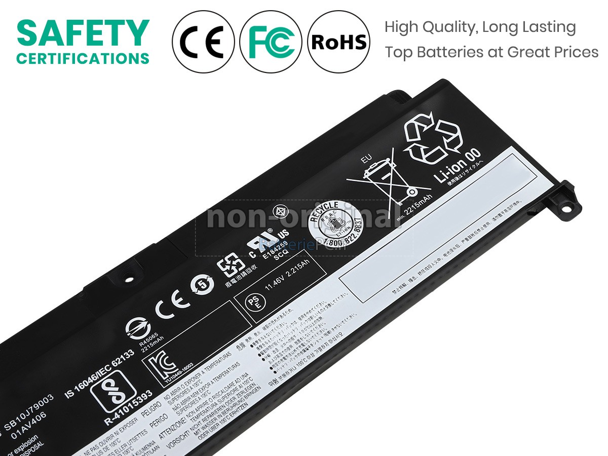 batterie pour Lenovo 00HW038
