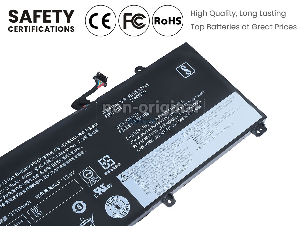 batterie pour Lenovo ThinkPad T550S