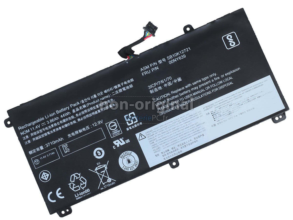 batterie pour Lenovo ThinkPad T550S