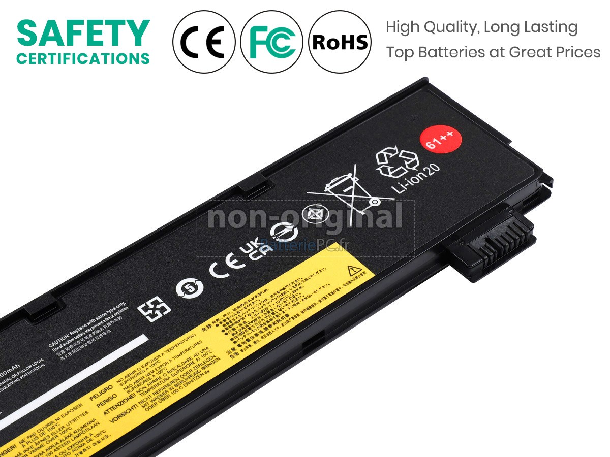 batterie pour Lenovo ThinkPad T570 20JW000DUS
