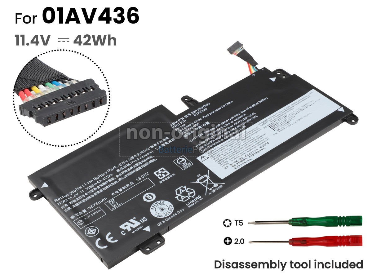 batterie pour Lenovo ThinkPad NEW S2